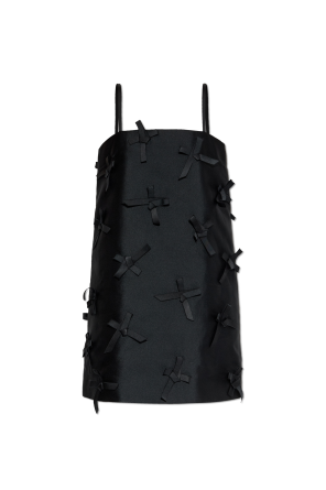 Dress with decorative bows