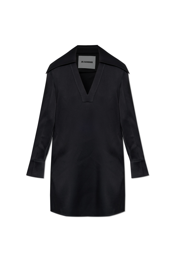 Dress with a collar od JIL SANDER