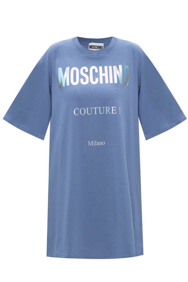 Moschino Logo jeans dress