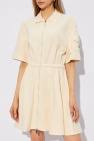 Moncler cream Cotton dress