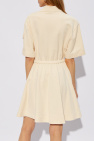 Moncler cream Cotton dress