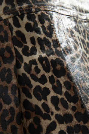 Ganni Kleid mit Tiermotiv