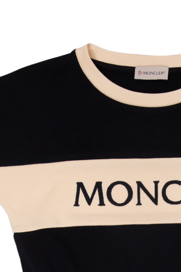Moncler Enfant Sweatshirt dress with logo