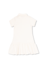 Moncler Enfant WHITE Polo dress