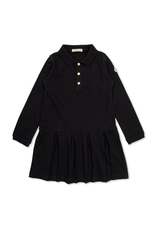 Moncler Enfant Polo collar dress