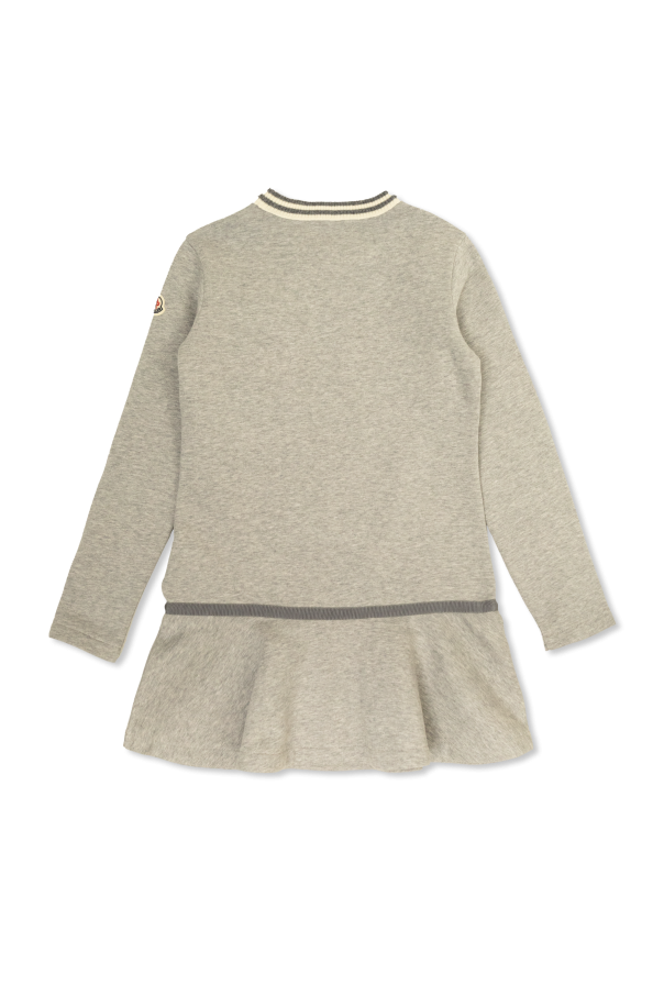 Moncler Enfant Dress with embroidered logo