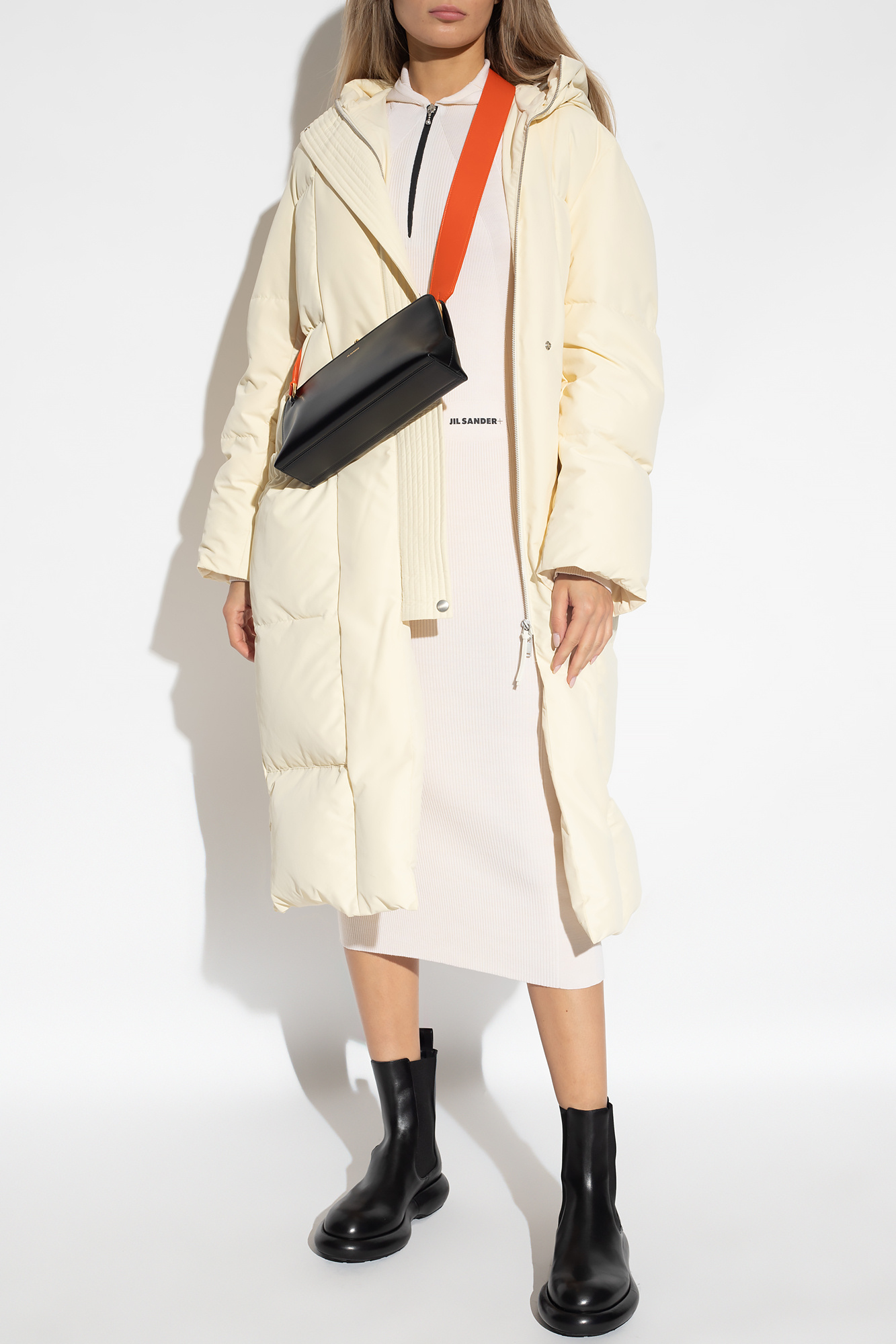 JIL SANDER+ Hoodie dress