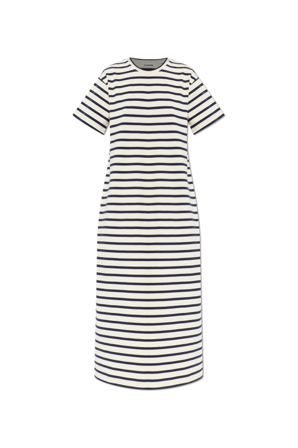Dress with stripe pattern od JIL SANDER+