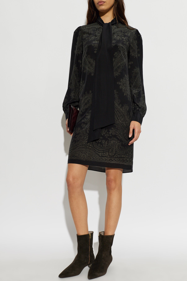 AllSaints Silk dress ‘Jamie’