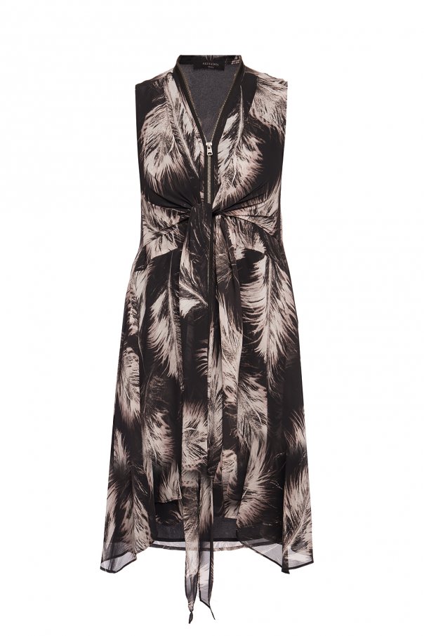 Jayda' dress with tie fastening 