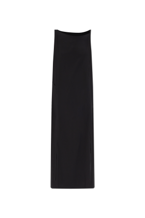Dress with slit