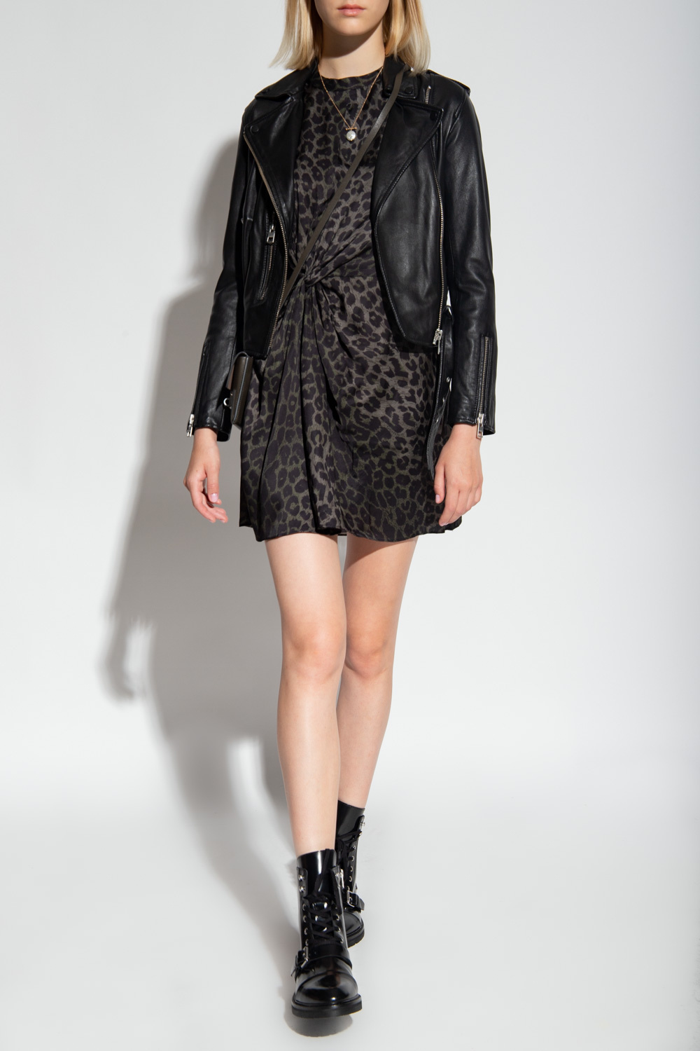 AllSaints ‘Jemima’ dress with animal pattern