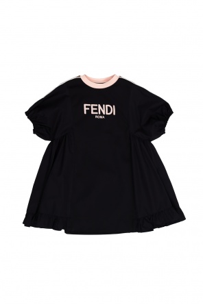 Fendi Pre-Owned leopard print mesh T-shirt
