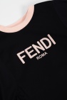 Fendi Kids Fendi mit FF-Schild Schwarz
