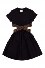 Fendi Kids Dress with cut-outs