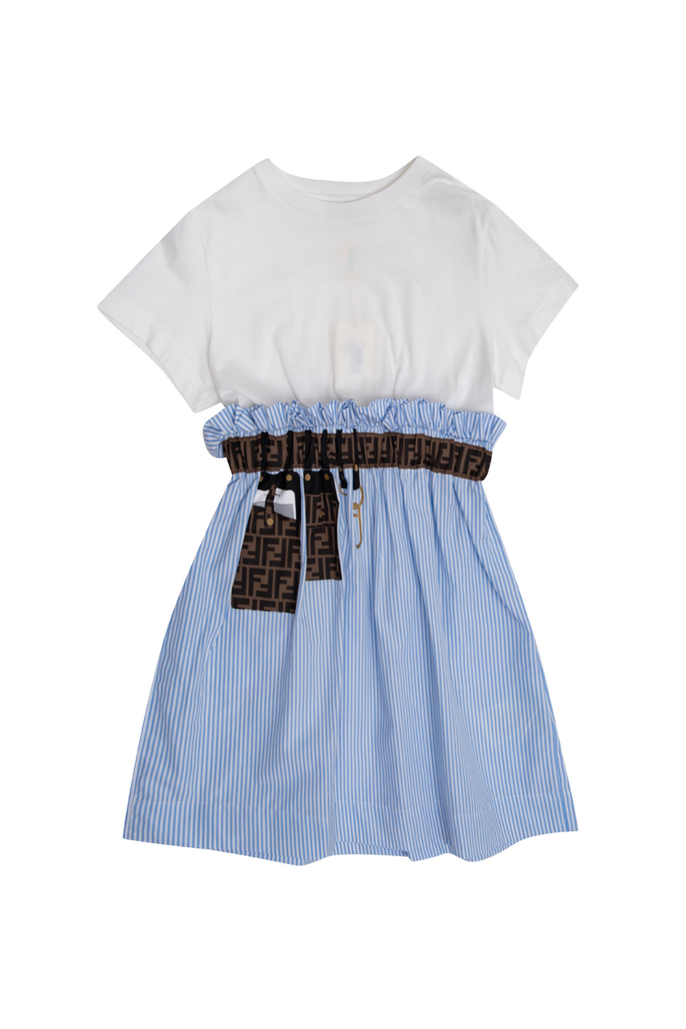 Fendi Kids Dress with logo