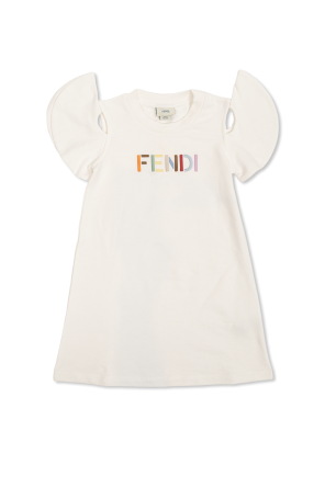Dress with logo