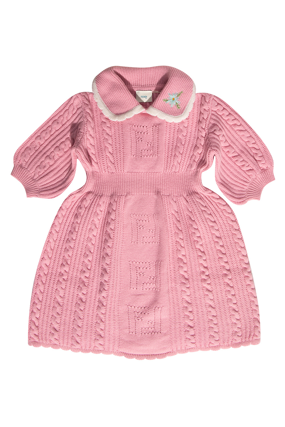 Fendi Kids Wool dress