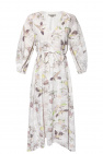 AllSaints WHITE ‘Joelle’ floral-motif dress