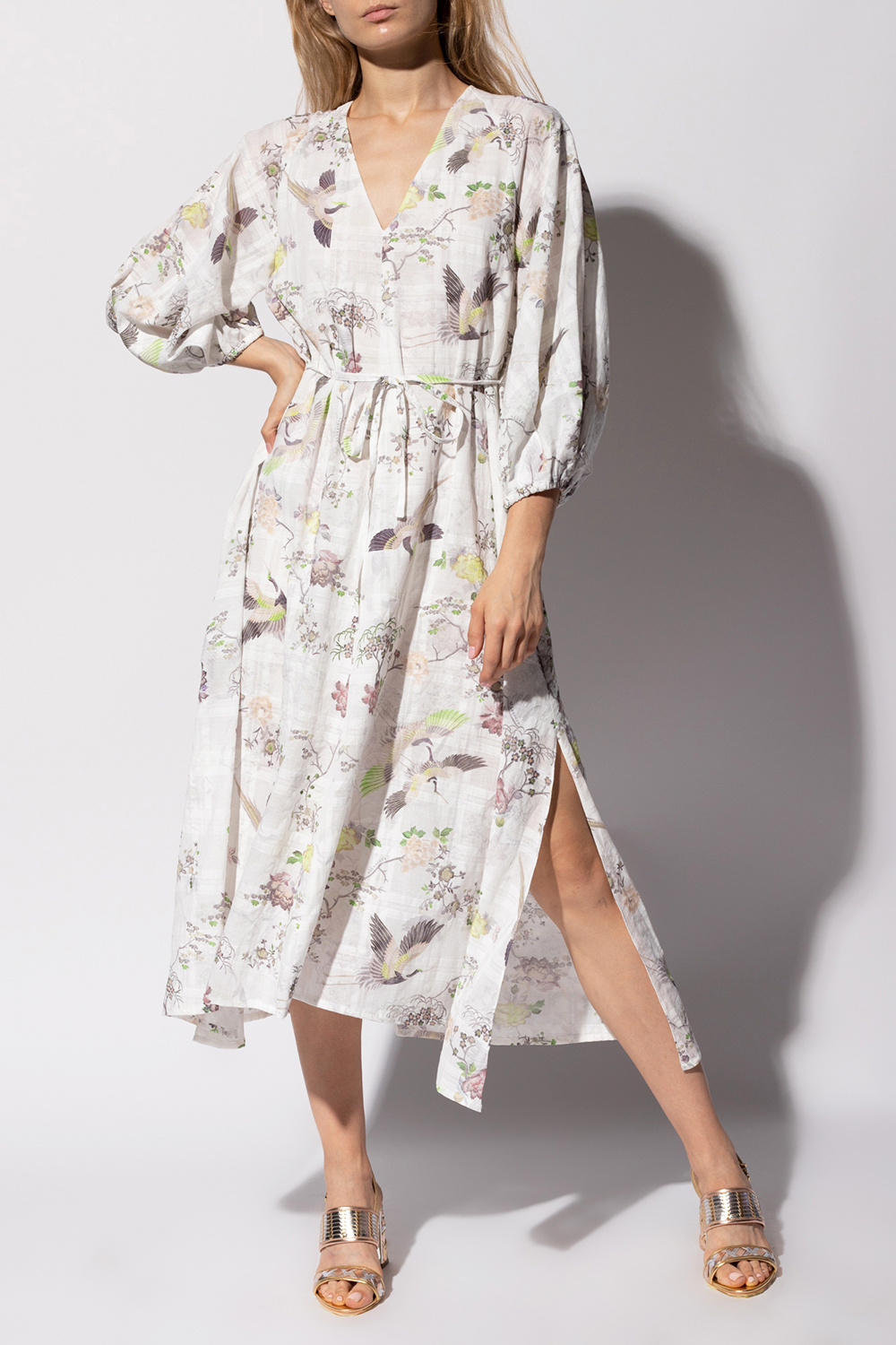 AllSaints ‘Joelle’ floral-motif dress