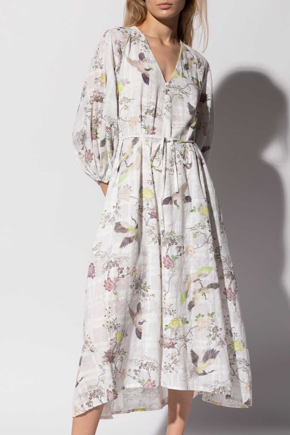 AllSaints ‘Joelle’ floral-motif dress