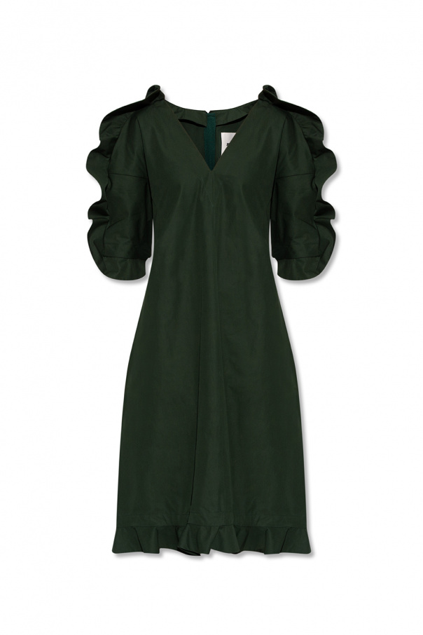 JIL SANDER Ruffled dress