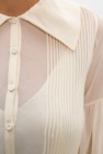 JIL SANDER cream Puff sleeve dress