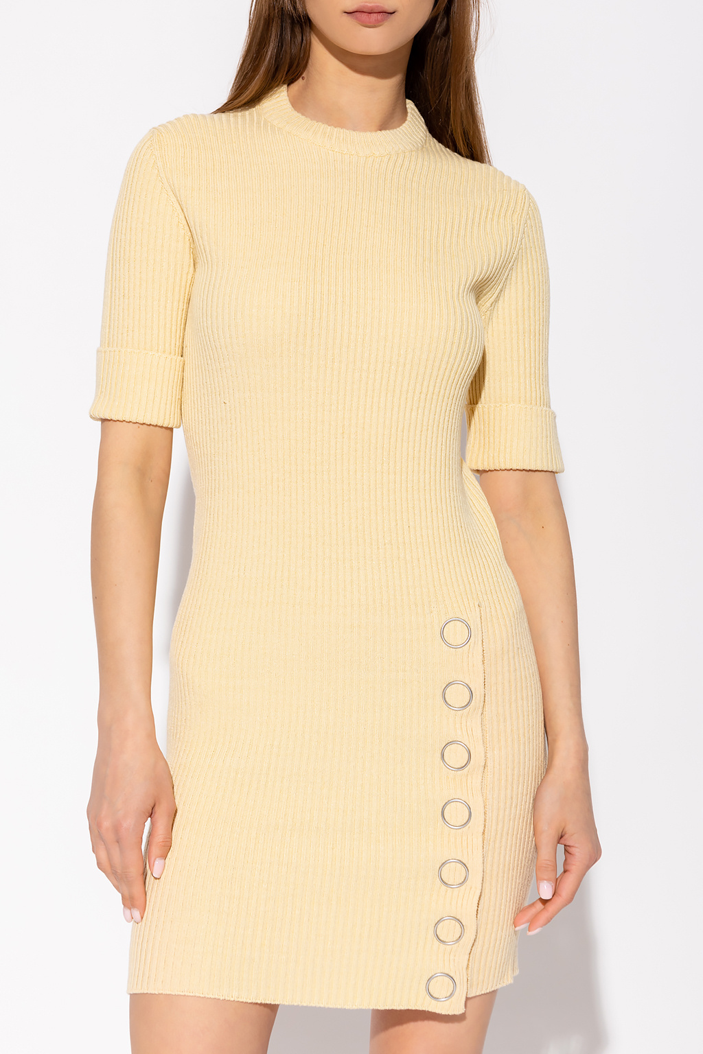 JIL SANDER Ribbed dress