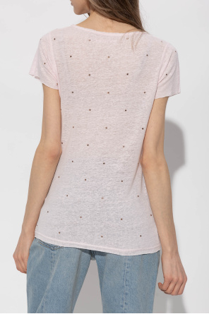 Zadig & Voltaire T-shirt with glossy crystals