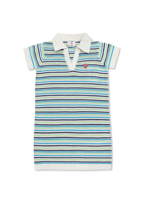 Crocheted skirt with striped pattern od Casablanca Kids