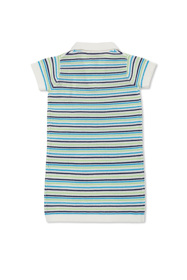 Casablanca Kids Crocheted skirt with striped pattern