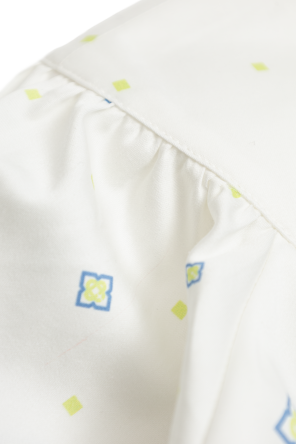 Casablanca Kids Cotton dress with monogram