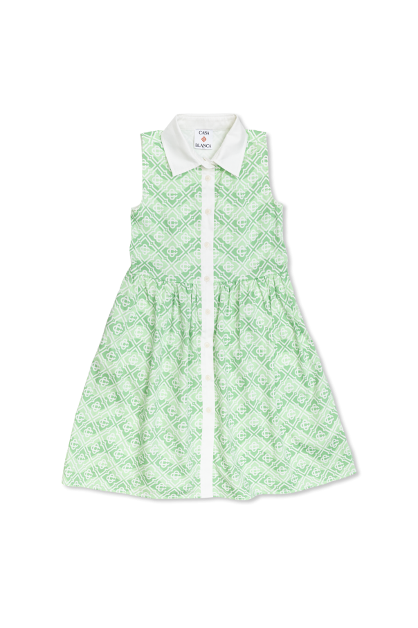 Monogram dress od Casablanca Kids