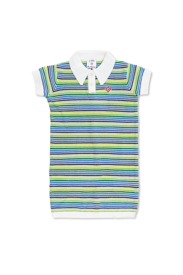 Polo dress with appliqué od Casablanca Kids