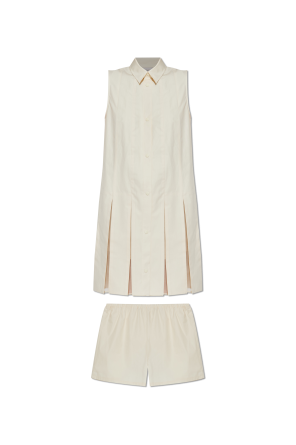 Kleid mit shorts od Moncler