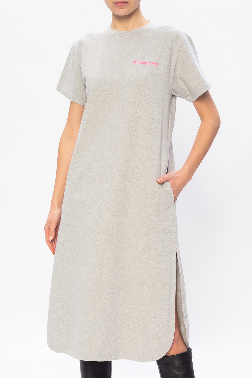 Helmut Lang Logo-embroidered dress