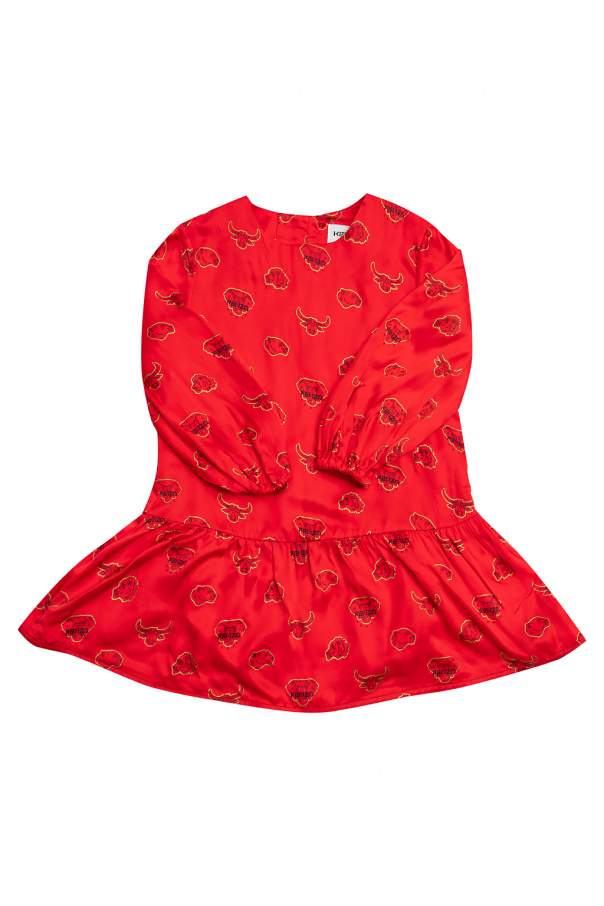 Kenzo Kids Dress with logo