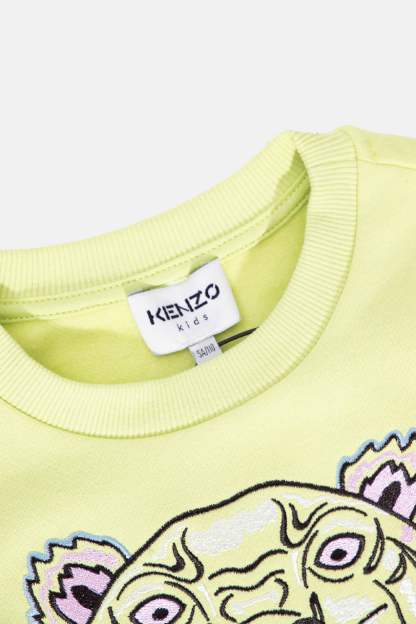 Kenzo Kids Versace Jeans Couture Rococo shortsleeved bodysuit Nero