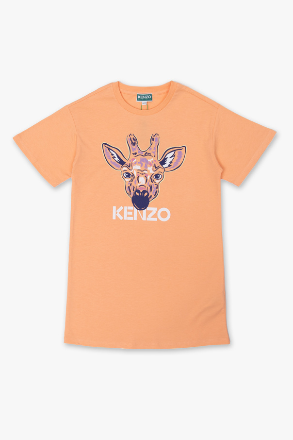 Kenzo Kids Nike SB Keys graphic t-shirt in black