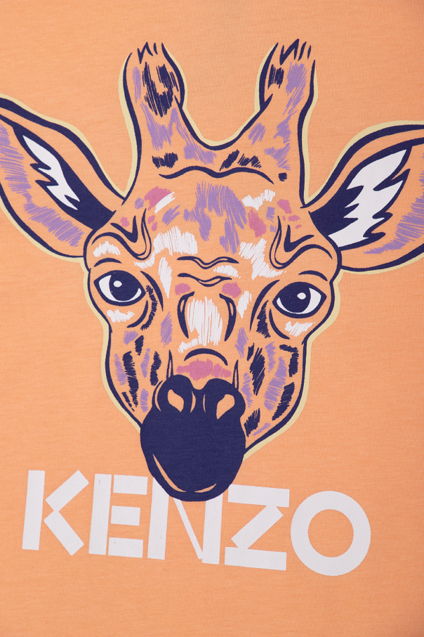 Kenzo Kids TEEN Icon print cotton sweatshirt
