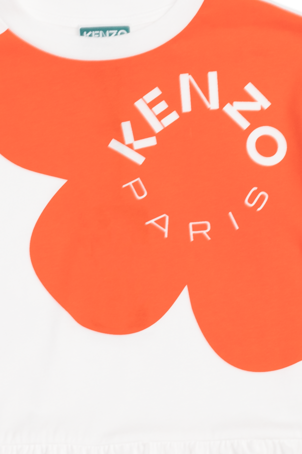 Kenzo Kids Arriva Dress with logo
