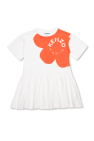 Kenzo Kids WHITE Dress with logo