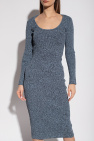 Ganni Ribbed dress