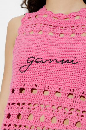 Ganni Crochet tunic