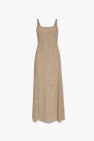 Ganni Ribbed slip dress