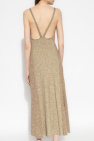 Ganni Ribbed slip dress