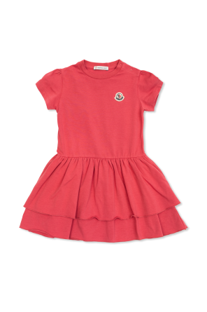 Dress with logo