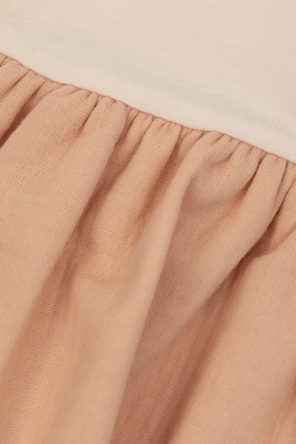 Moncler Enfant Sukienka z naszywką z logo