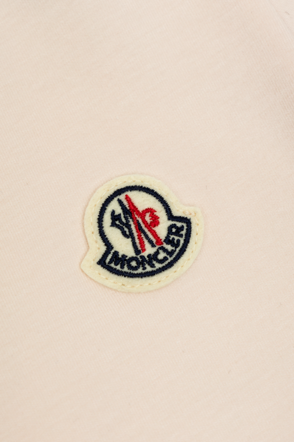 Moncler Enfant Sukienka z naszywką z logo