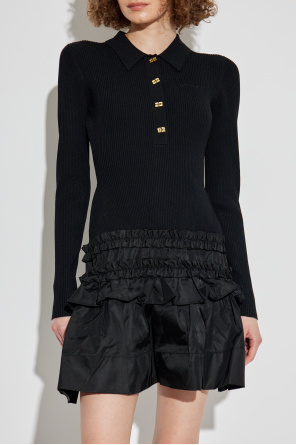 Ganni Dress with ruffle